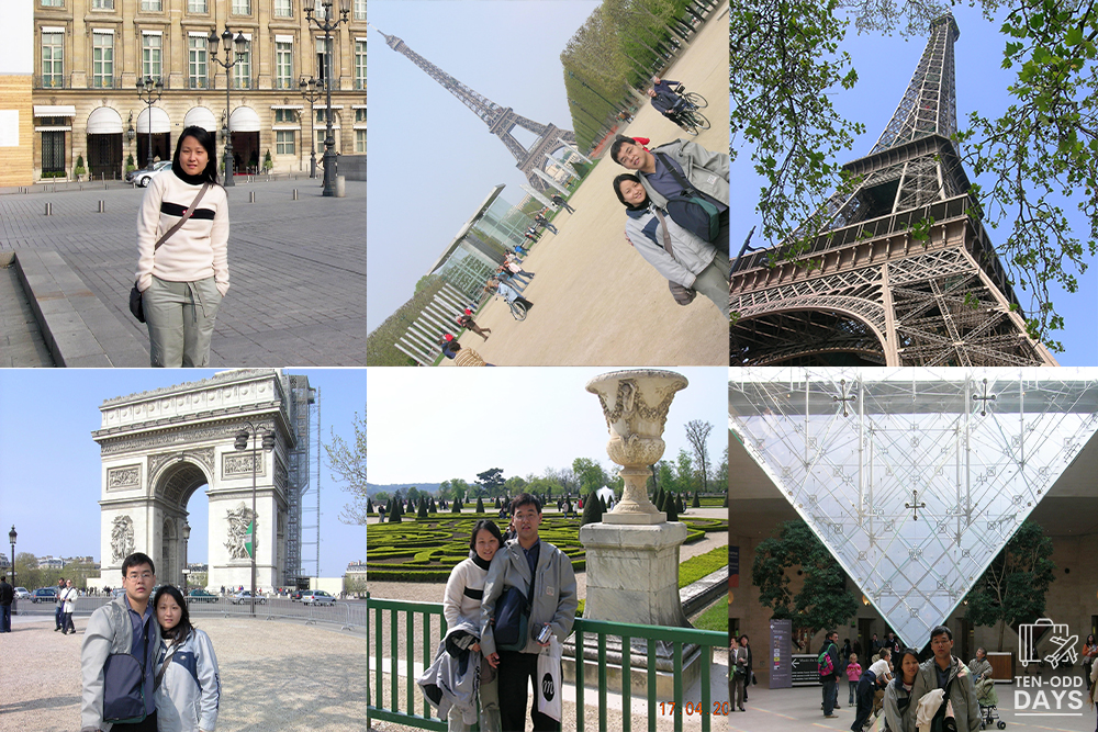 Hmoon Paris Collage